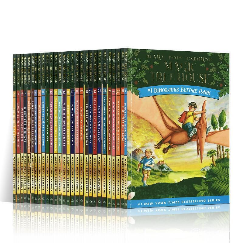 Magic Tree House 神奇树屋01-55（MOBI+PDF+MP3）