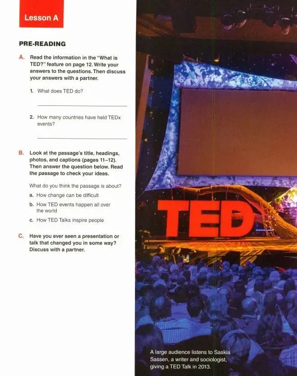 美国国家地理英语阅读专项教材21st Century Reading（教材+音频+视频+答案）
