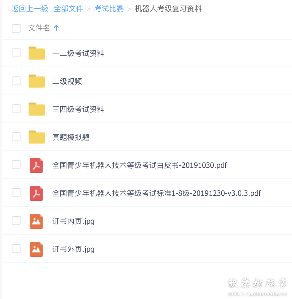 机器人等级考试资料1-4级，全网最全